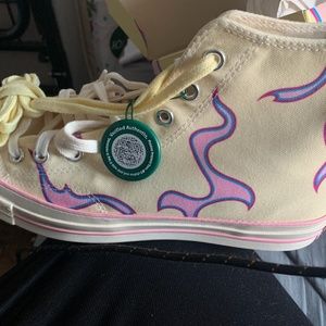 Converse Chuck Taylor All-Star 70 Hi Golf Le Fleur Yellow Flame Siz 11.5